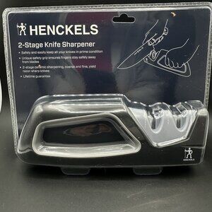 J.A. Henckels International 2-Stage Knife Sharpener Manual Pull Through